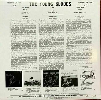 Vinylskiva Phil Woods - The Young Bloods (with Donald Byrd) (LP) - 2