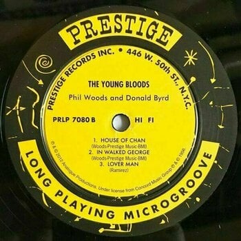 Disco de vinil Phil Woods - The Young Bloods (with Donald Byrd) (LP) - 4