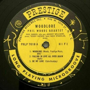 Vinyl Record Phil Woods - Woodlore (LP) - 3