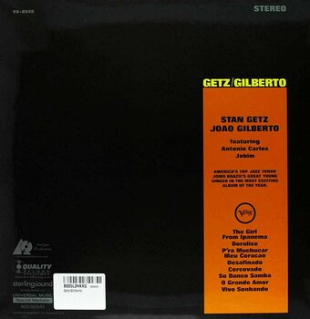 Disque vinyle Stan Getz & Joao Gilberto - Getz and Gilberto (2 LP) - 2