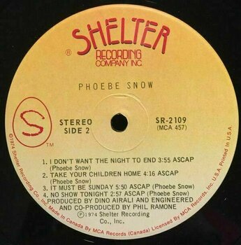 Vinylskiva Phoebe Snow - Phoebe Snow (2 LP) - 4