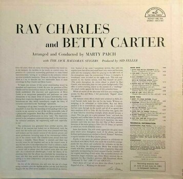 Vinylskiva Ray Charles - Ray Charles and Betty Carter (LP) - 4