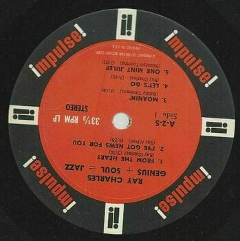 Disque vinyle Ray Charles - Genius+Soul=Jazz (LP) - 3