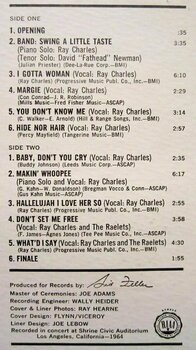 Disco de vinilo Ray Charles - Live In Concert (LP) - 6