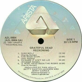 Vinyl Record Grateful Dead - Reckoning (2 LP) - 3