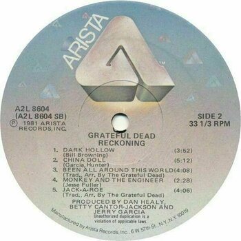 Vinyl Record Grateful Dead - Reckoning (2 LP) - 4