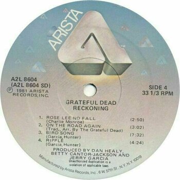 Vinyl Record Grateful Dead - Reckoning (2 LP) - 6