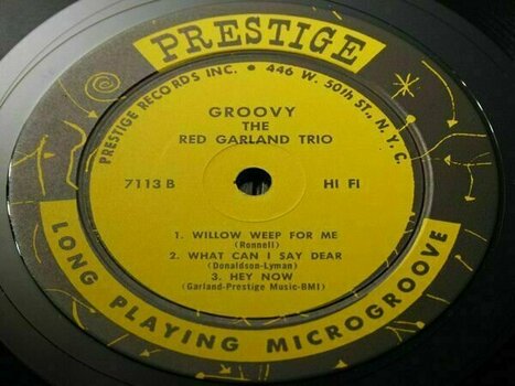 Vinyl Record Red Garland - Groovy (LP) - 3