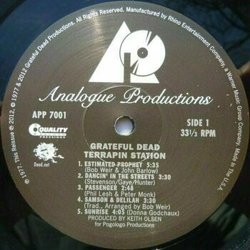 Vinylskiva Grateful Dead - Terrapin Station (LP) - 3