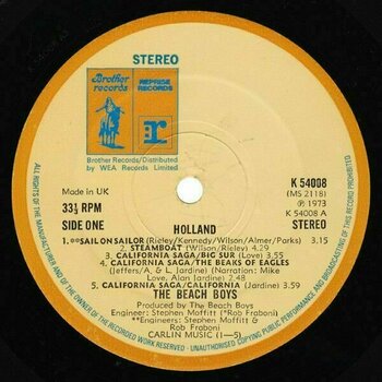 LP deska The Beach Boys - Holland (2 LP) - 3