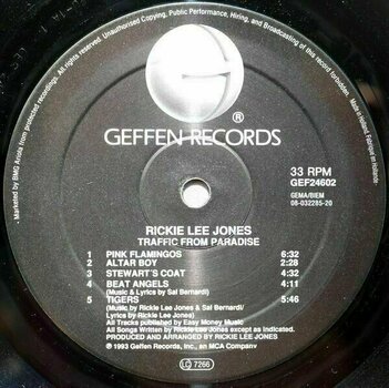 Disque vinyle Rickie Lee Jones - Traffic From Paradise (LP) - 2