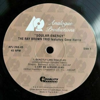 Disque vinyle Ray Brown - Soular Energy (2 LP) - 4