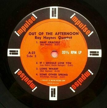 Vinyl Record Roy Haynes - Out Of The Afternoon (2 LP) - 4
