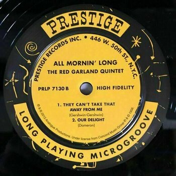 Vinylskiva Red Garland - All Mornin' Long (LP) - 4