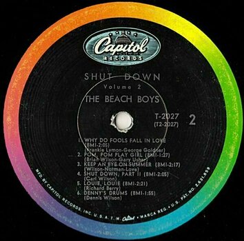 Disque vinyle The Beach Boys - Shut Down Volume 2 (LP) - 4