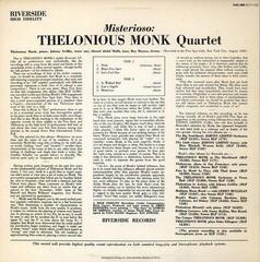 LP deska Thelonious Monk - Misterioso (LP) - 1