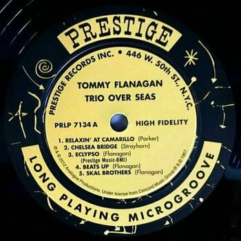 Vinyl Record Tommy Flanagan - Overseas (LP) - 3