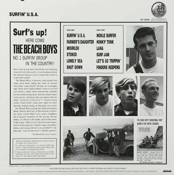 Vinylplade The Beach Boys - Surfin' USA (LP) - 2