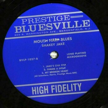 Vinylskiva Shakey Jake - Mouth Harp Blues (2 LP) - 4