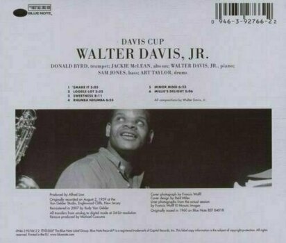 Disco de vinilo Walter Davis Jr. - Davis Cup (2 LP) - 2