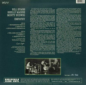Disque vinyle Shelly Manne - Empathy (with Bill Evans) (LP) - 2