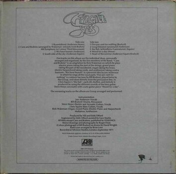 Hanglemez Yes - Fragile (LP) - 3