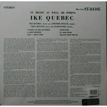 Vinyl Record Ike Quebec - It Might As Well Be Spring (2 LP) - 4