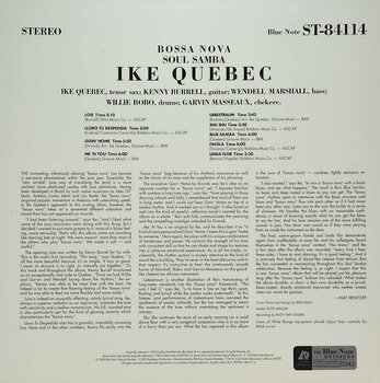 Disco de vinilo Ike Quebec - Soul Samba Bossa Nova (2 LP) - 2