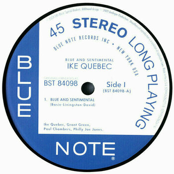 Vinyl Record Ike Quebec - Blue & Sentimental (2 LP) - 3