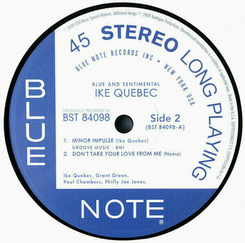 Vinyylilevy Ike Quebec - Blue & Sentimental (2 LP) - 4