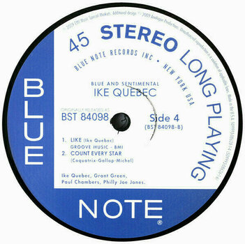 Disco de vinil Ike Quebec - Blue & Sentimental (2 LP) - 6
