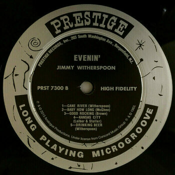 Schallplatte Jimmy Witherspoon - Evenin' Blues (LP) - 3