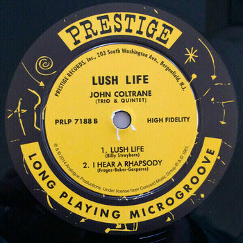 Vinyl Record John Coltrane - Lush Life (LP) - 4