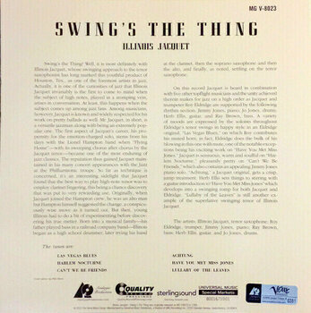 Disco de vinilo Illinois Jacquet - Swing's The Thing (2 LP) - 3