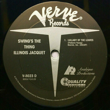 Disque vinyle Illinois Jacquet - Swing's The Thing (2 LP) - 7