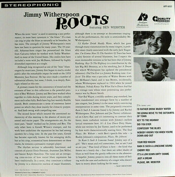 Disco de vinilo Jimmy Witherspoon - Roots (featuring Ben Webster (LP) - 4