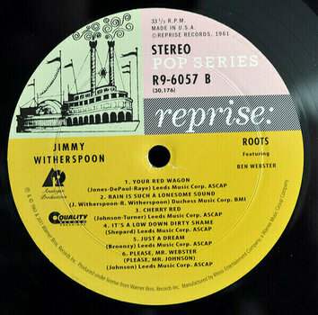 Disco de vinil Jimmy Witherspoon - Roots (featuring Ben Webster (LP) - 6