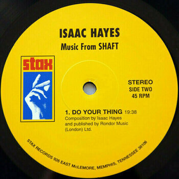 Vinyl Record Isaac Hayes - Hits From Shaft (LP) - 4