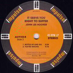 Schallplatte John Lee Hooker - It Serve You Right To Suffer (2 LP) - 2