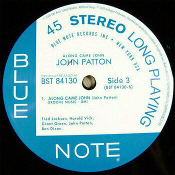 LP John Patton - Along Came John (2 LP) - 7