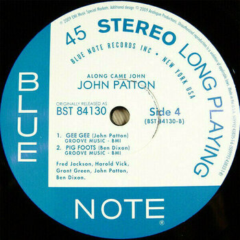 Vinyl Record John Patton - Along Came John (2 LP) - 8