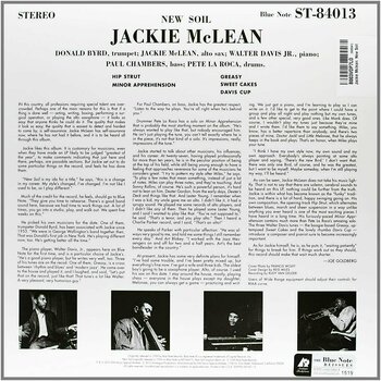 Vinyl Record Jackie McLean - New Soil (2 LP) - 2