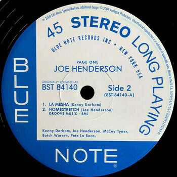 LP Joe Henderson - Page One (2 LP) - 4