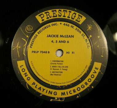 Vinyylilevy Jackie McLean - 4, 5, and 6 (LP) - 4