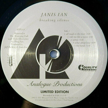 LP Janis Ian - Breaking Silence (LP) - 5