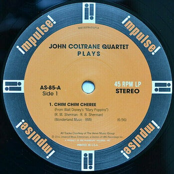 Disc de vinil John Coltrane Quartet - John Coltrane Quartet Plays (2 LP) - 11