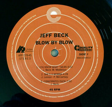Vinyl Record Jeff Beck - Blow By Blow (2 LP) - 5