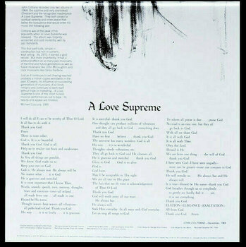 Disco in vinile John Coltrane - A Love Supreme (2 LP) - 3