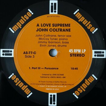 Disco in vinile John Coltrane - A Love Supreme (2 LP) - 7
