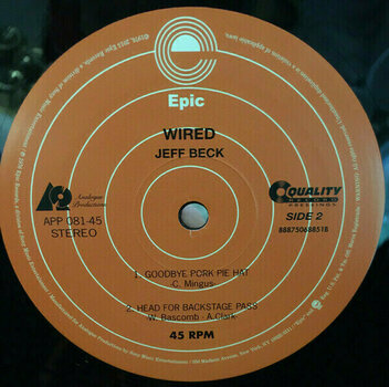 Vinylskiva Jeff Beck - Wired (2 LP) - 7